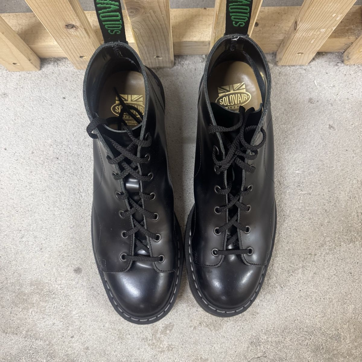 Solovair Herrenschuhe: Solovair Monkey Boot (45.5) – Neu (gemäss Beschreibung) aus Horw von Eomer 2