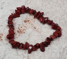 Splitterarmband Roter Jaspis