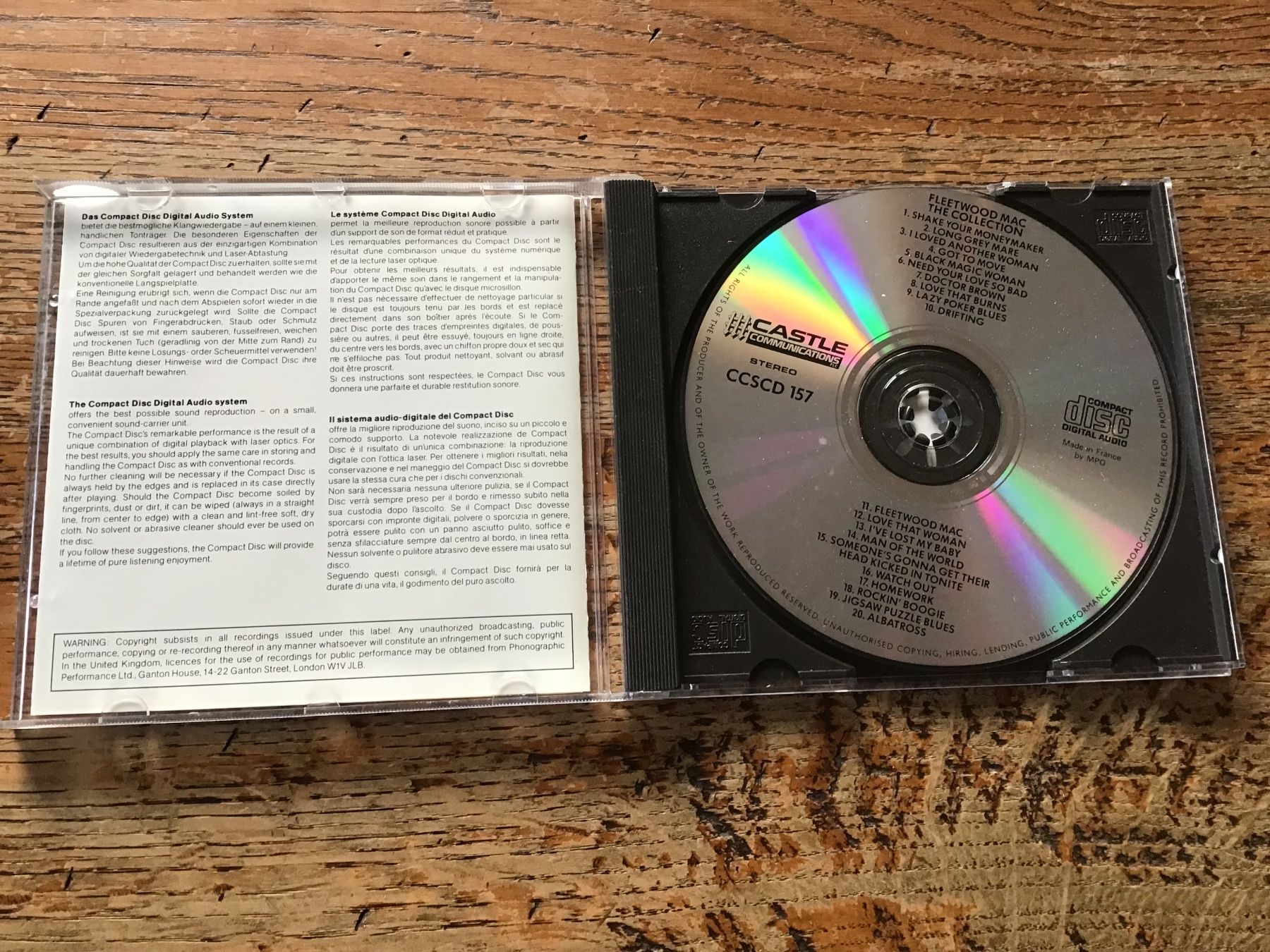 CDs: CD Fleetwood Mac – Gebraucht aus Fully von Ruby97 1