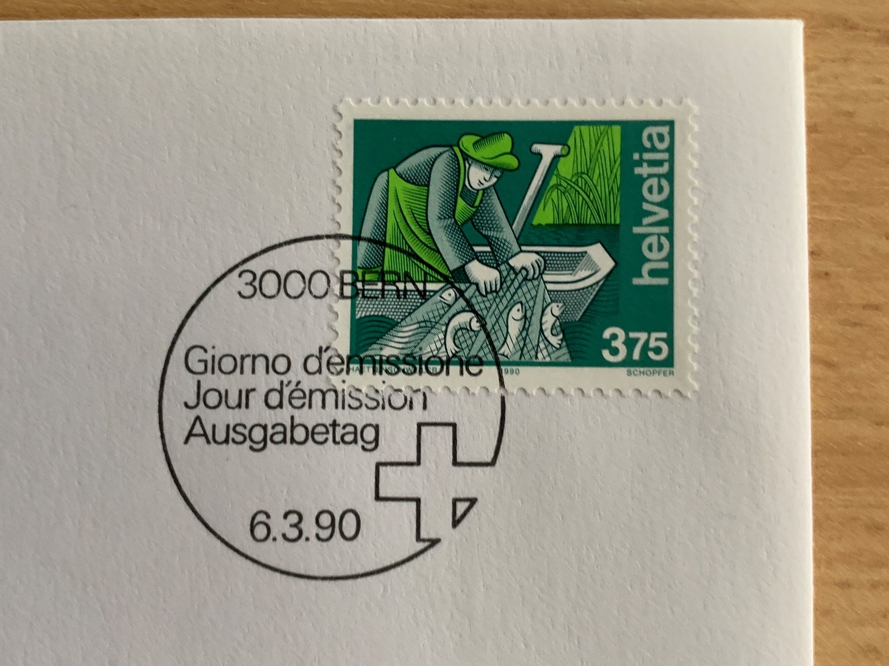 Tutti i francobolli: Ersttagsbrief "Dauemarken" 1990 – Usato da Ibach venduto da lisch3 1
