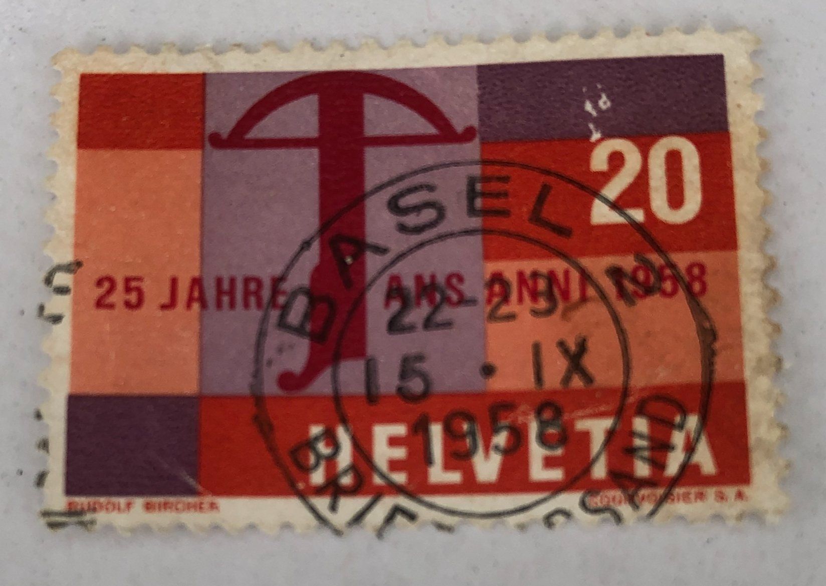 Tutti i francobolli: Nr.336 GESTEMPELT  Basel – Usato da Aarau venduto da Billa007