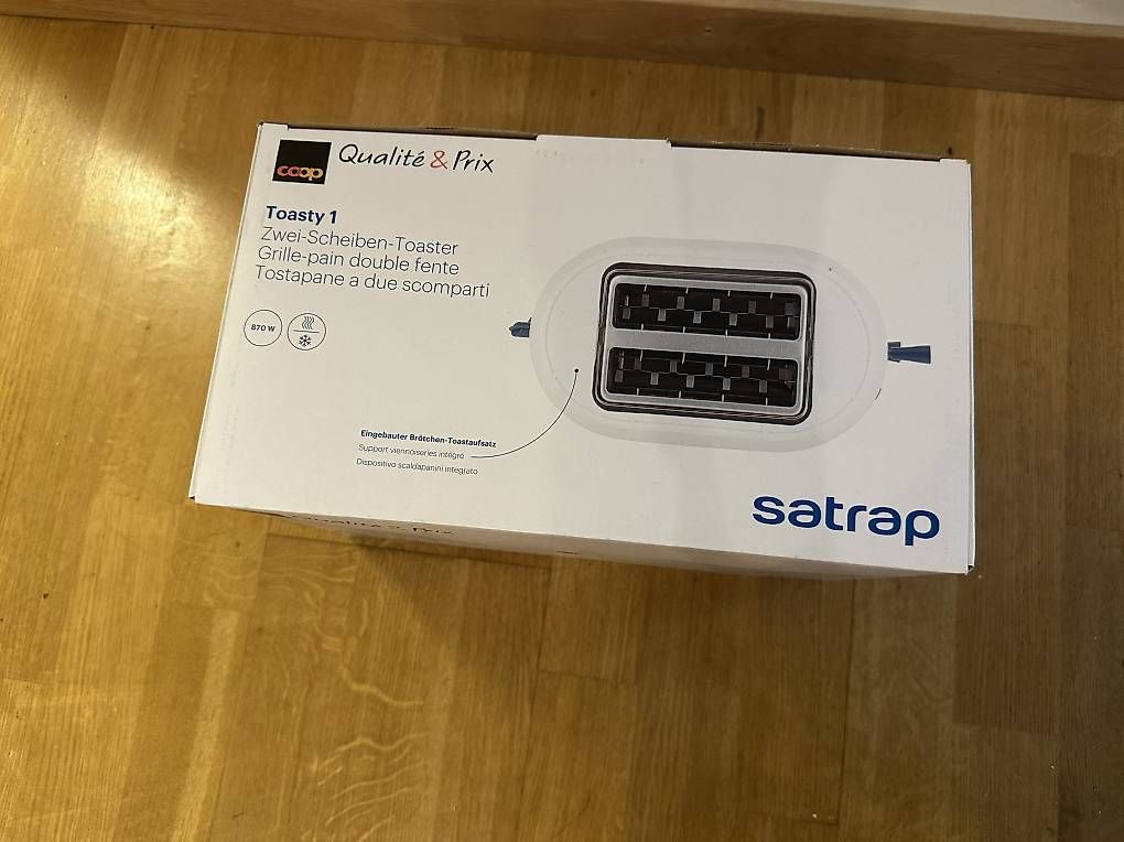 Küchengeräte: Satrap Toasty 1 / Toaster  – Neu und originalverpackt aus Zuerich von Tozde 1