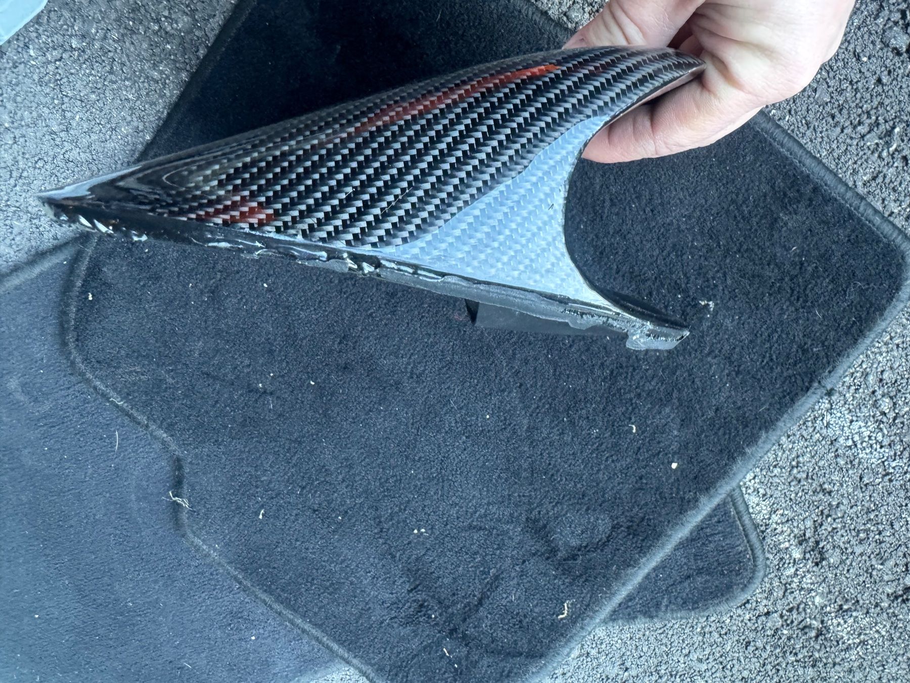 Subaru Tutti pezzi di ricambio auto: Porta manometri carbonio – Usato da Broglio venduto da lory00 1
