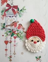 1 Stück Samichlaus Nikolaus San Nicola gehäkelt 867