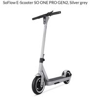 SoFlow E-Scooter SO ONE PRO GEN2, Silver grey