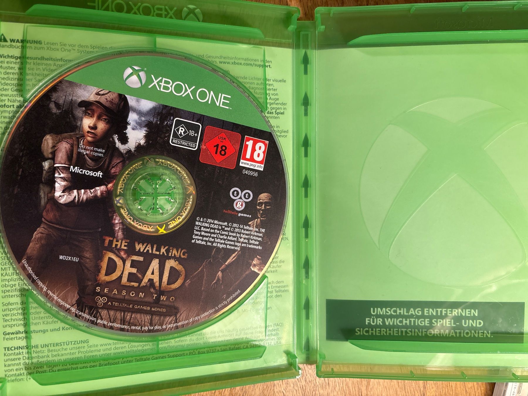 Microsoft Giochi: THE WALKING DEAD - Microsoft XBOX ONE – Usato da Zürich venduto da hiddentreasures_zh 2