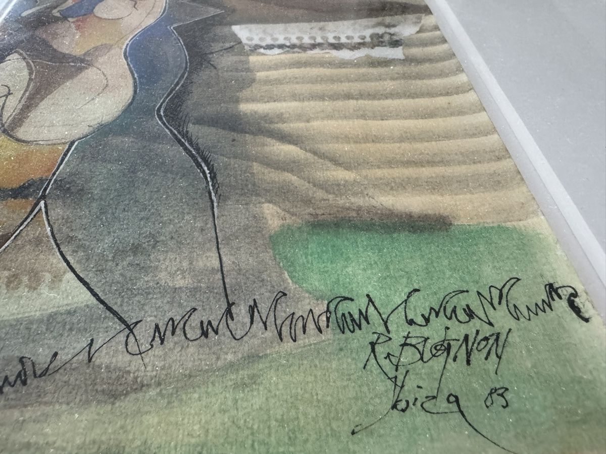 Grafica & Litografie: Roland Bugnon Aquarell - Ibiza – Usato da Meggen venduto da Dimitri87 1