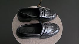 Slipper,Damen schwarz  NEU