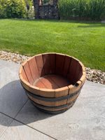 * Blumenkübel, Pflanzkübel, Mini-Teich, Eichenfass 47 cm *