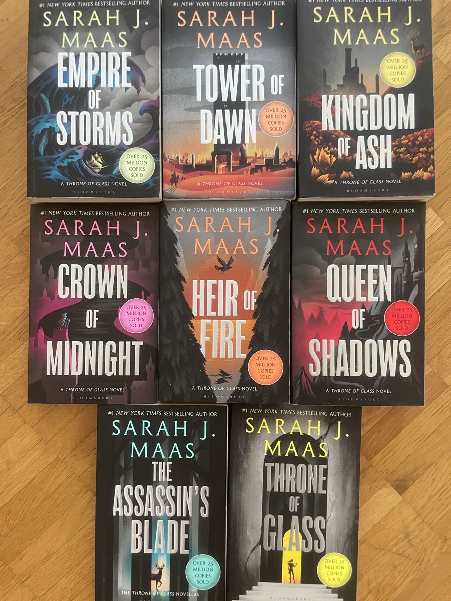 Libri: Throne of glass series – Nuovo (secondo la descrizione) da Zürich venduto da deb_j5d7