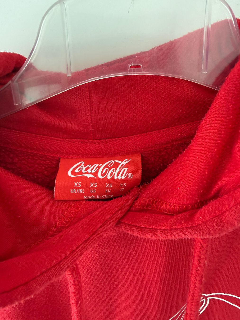 Maglioni & Felpe: Originaler Coca-Cola Pullover, rot, Grösse S – Usato da Oetwil an der Limmat venduto da Prinzaessli123 2