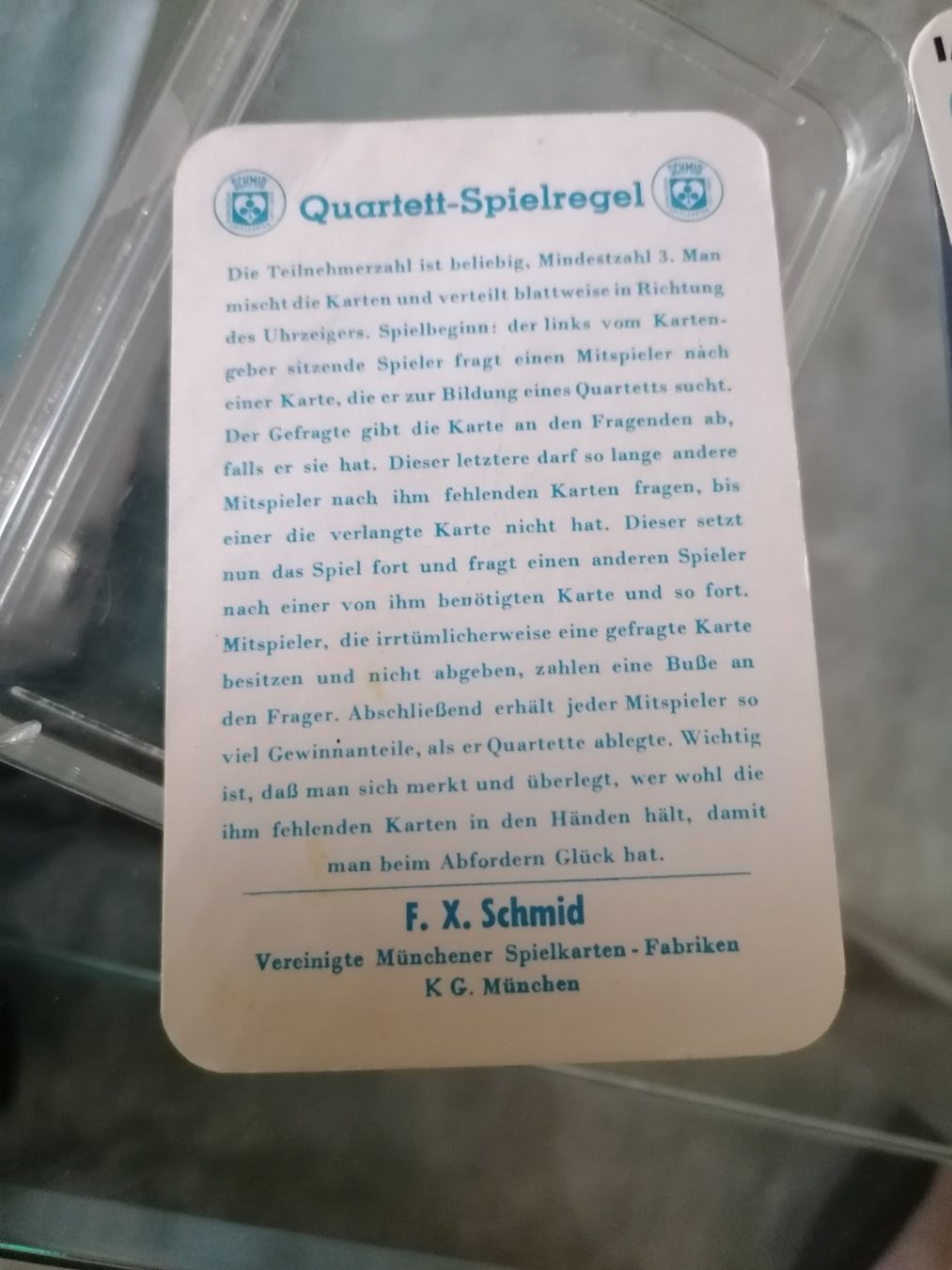 Disney Spiele: Quartett - Micky Maus Abenteuer - F.X.Schmid – Gebraucht aus Basel von vintagecollector 3