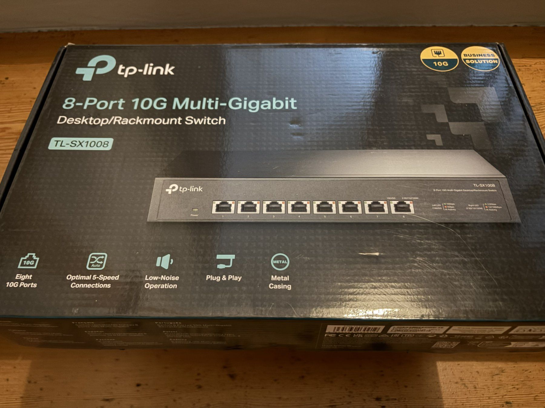 TP-Link Hubs & Switches: TP-Link TL-SX1008 – Neu und originalverpackt aus Schlatt ZH von Udaipur 1