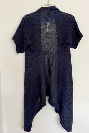 Ellen Amber Strickjacke, Grösse M, Dunkelblau