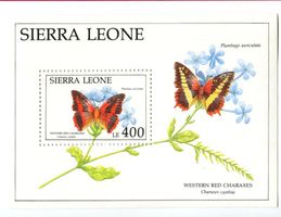 Block "Schmetterlinge". Sierra Leone.