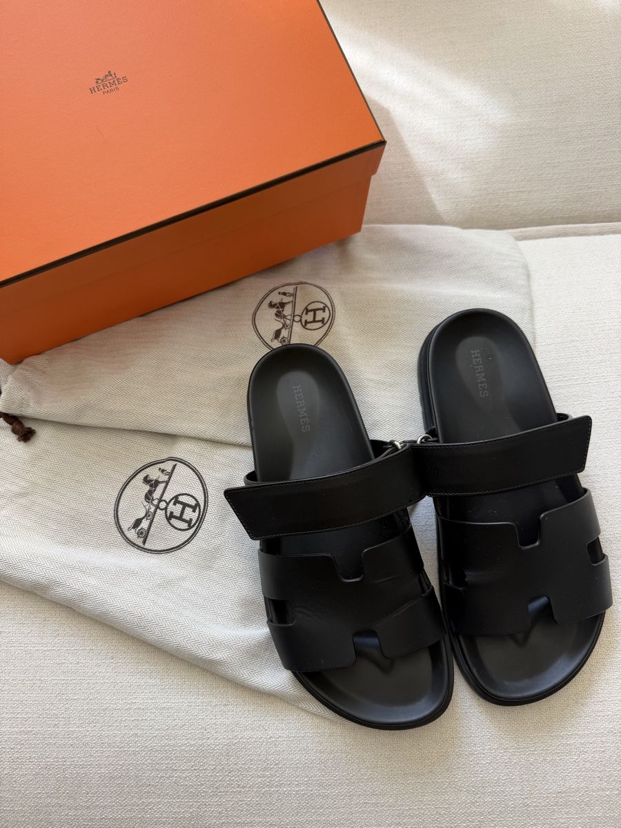 Hermès Scarpe da uomo: Hermes Chypre Sandalen (Grösse 39) – Usato da Muri AG venduto da enwtx