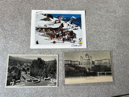 3 x Postkarten aus Suisse VINTAGE - 1902 ...