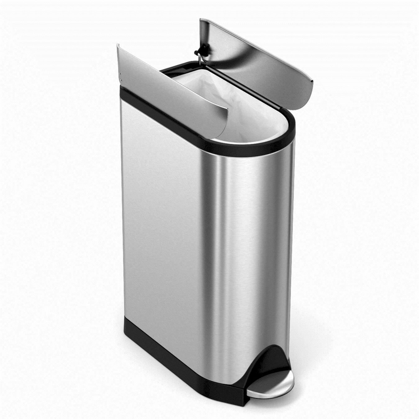 Cestini per rifiuti: Simplehuman Treteimer Edelstahl 18 – Nuovo e nell'imballaggio originale da Bottighofen venduto da zaap 3