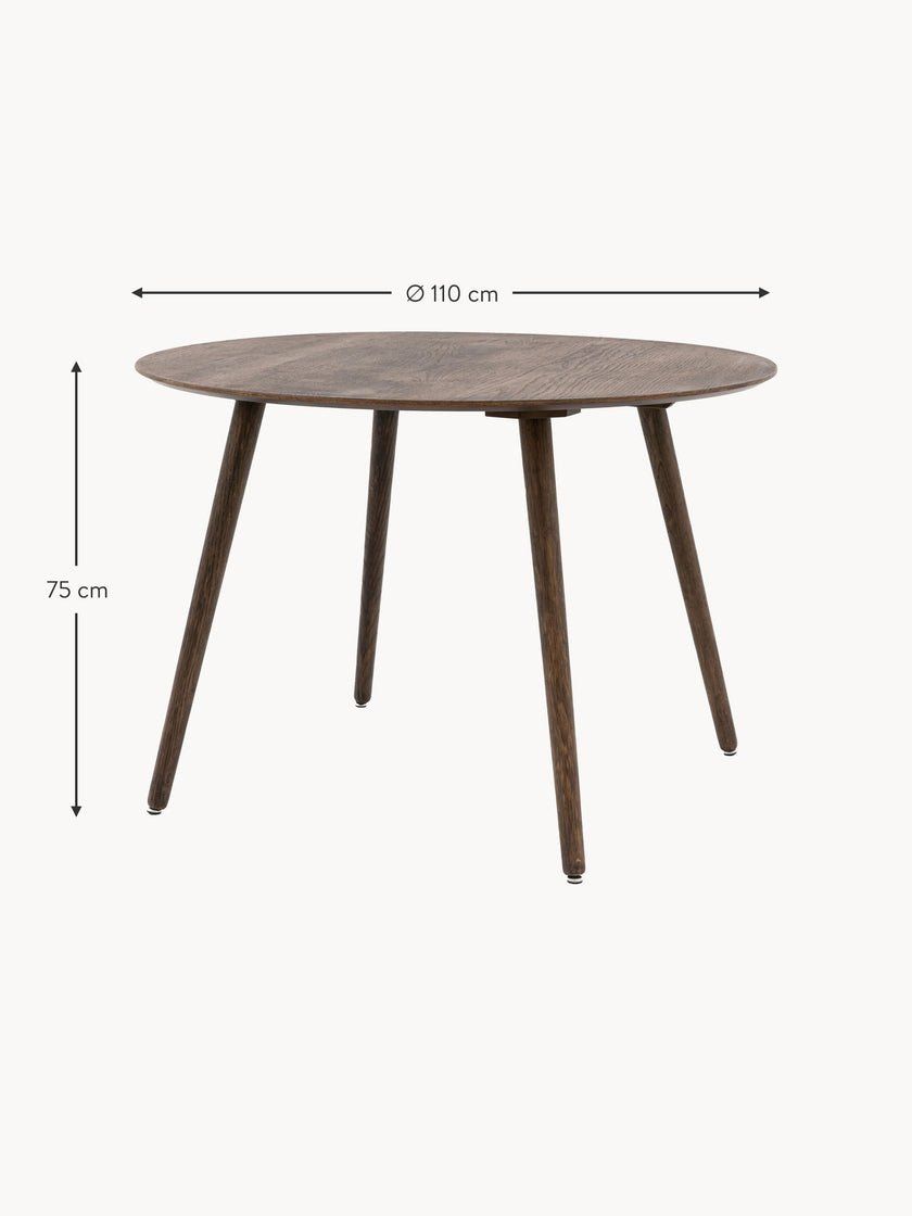 Westwing Tavoli: Gallery Direct Runder Eichenholz-Esstisch HatfieldCHF369-50% – Nuovo (secondo la descrizione) da Otelfingen venduto da yvo_llc8 4