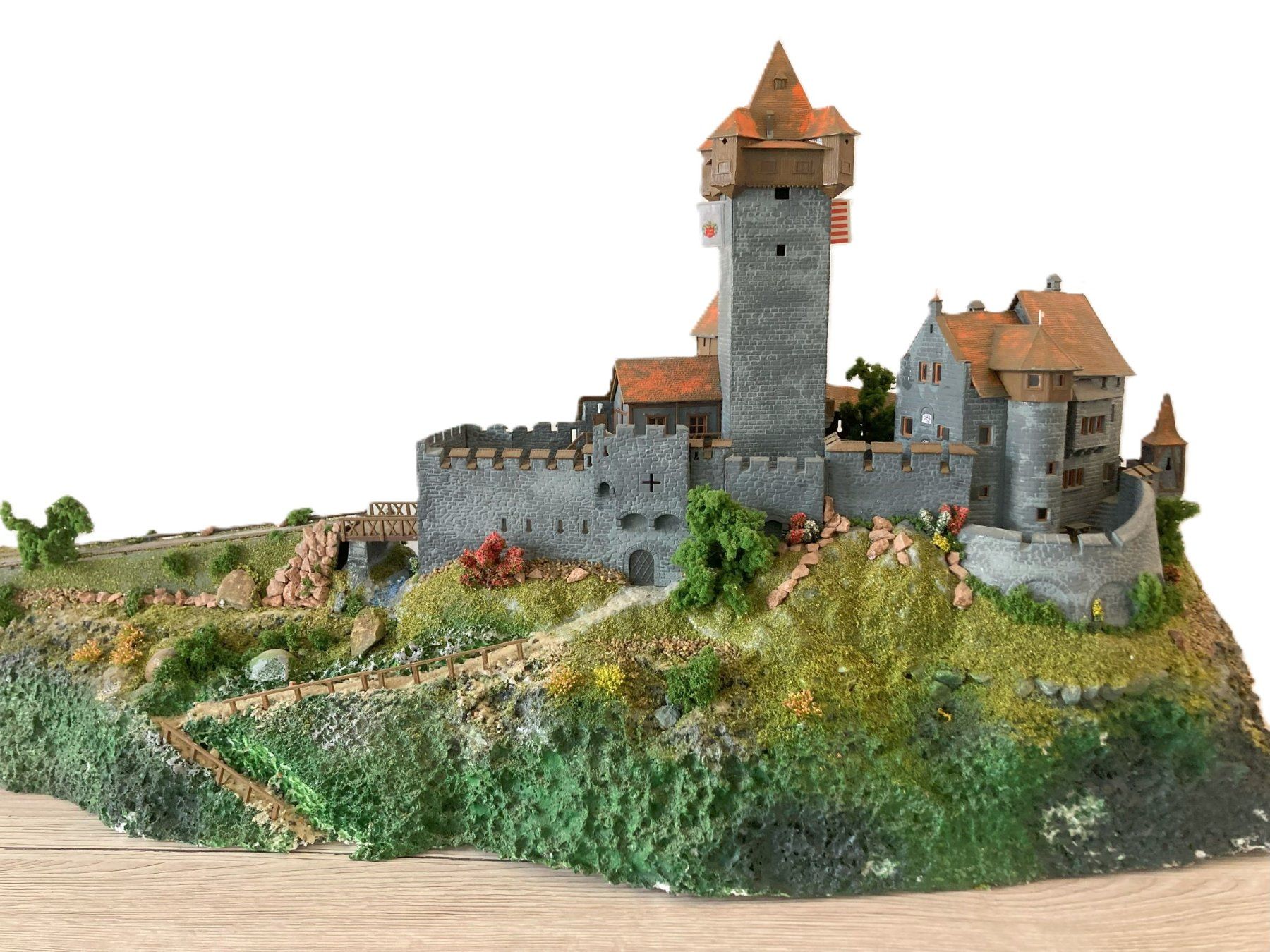 Faller Modellbausätze & Standmodelle: Modellbauanlage 1:87 Epoche 2 Mittelalter – Gebraucht aus Bichelsee von meikle
