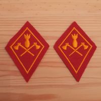 Kragenspiel Luftschutz- / Rettungstruppensoldat