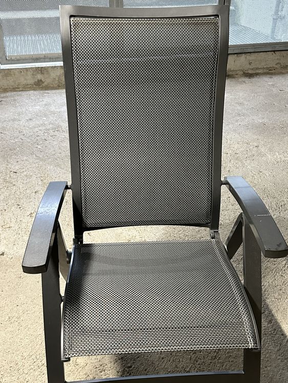 Alu Hochlehner Gartenstühle Kaufen auf Ricardo
