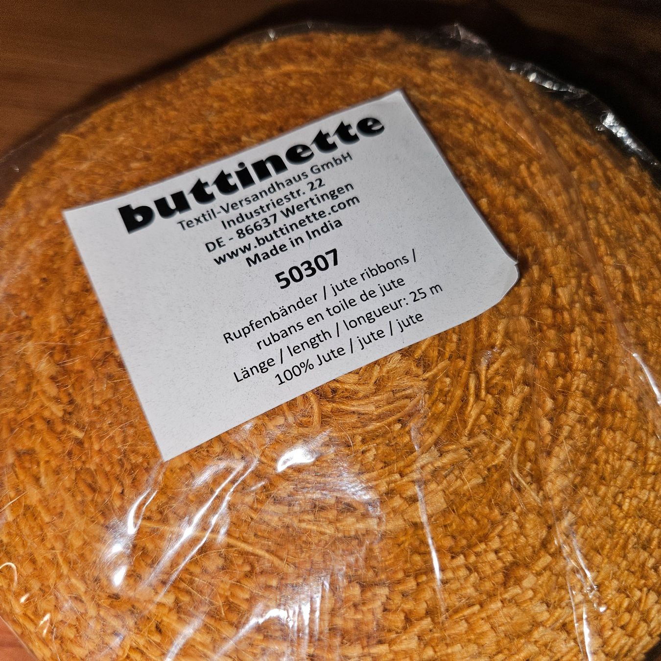 Dekobänder: Jute / Rupfen Bänder 5 Rollen – Neu (gemäss Beschreibung) aus Reichenbach i. K. von ANiZu83 1