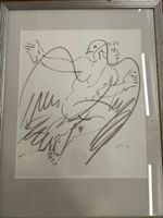 Hans Erni Lithografie signiert