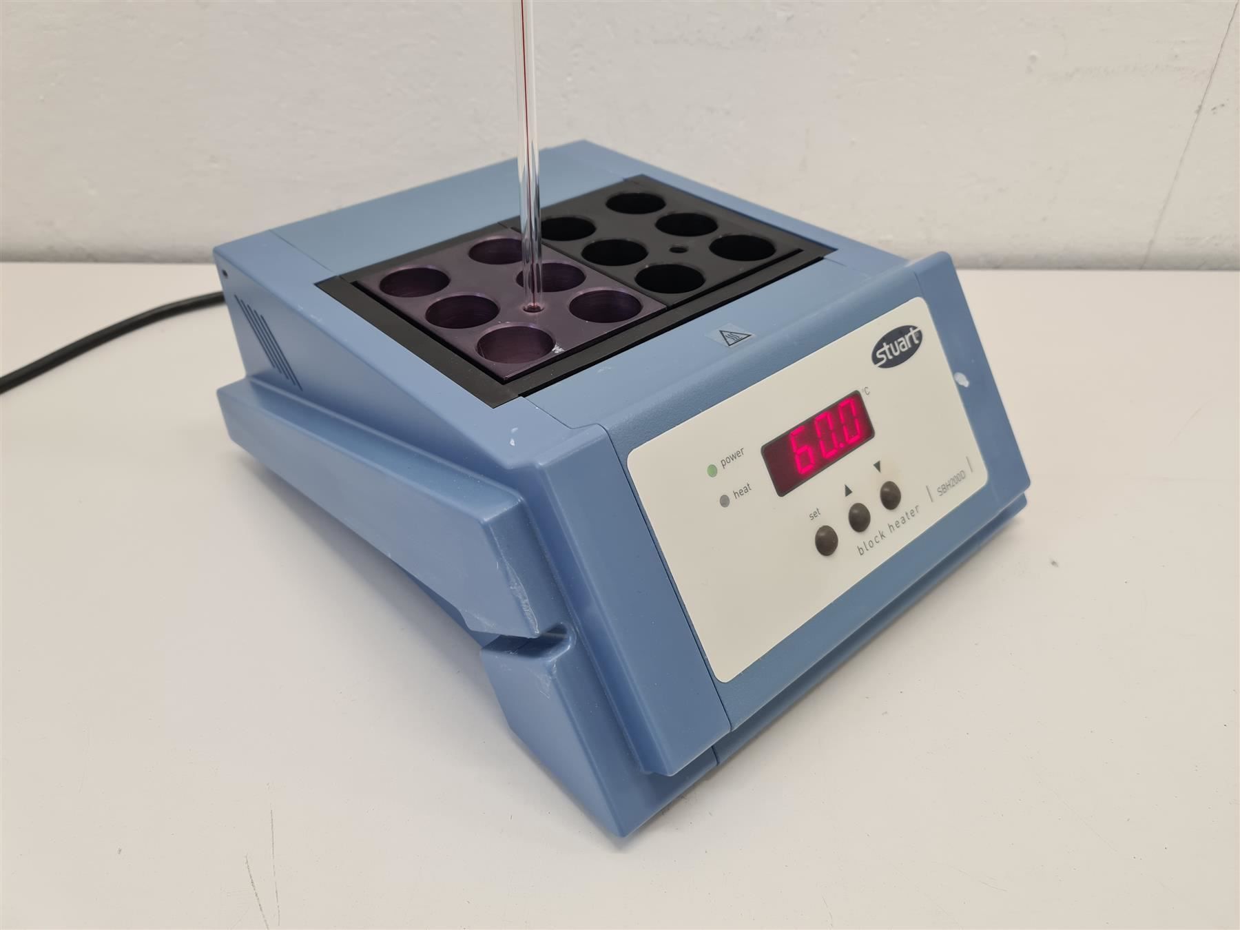 Accessori da laboratorio: Stuart SBH200D Block Heater, 2 Block – Usato da Niederdorf venduto da LeptonAG_Labor