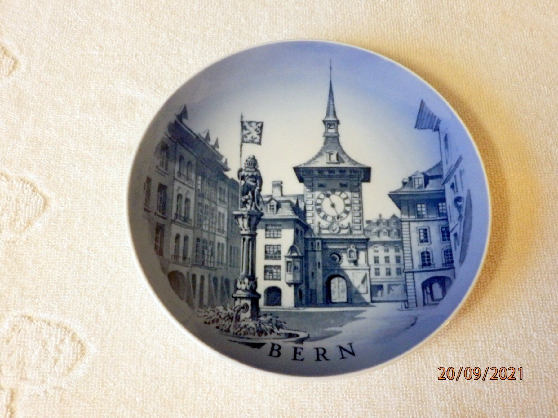 Royal Copenhagen Piatti: Sammler Teller, Berner Zähringerbrunnen – Usato da Ueberstorf venduto da dinbau 8