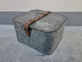 Vintage Blechbox WW2 US Army U.S.Q.M.C. Box Kiste Military
