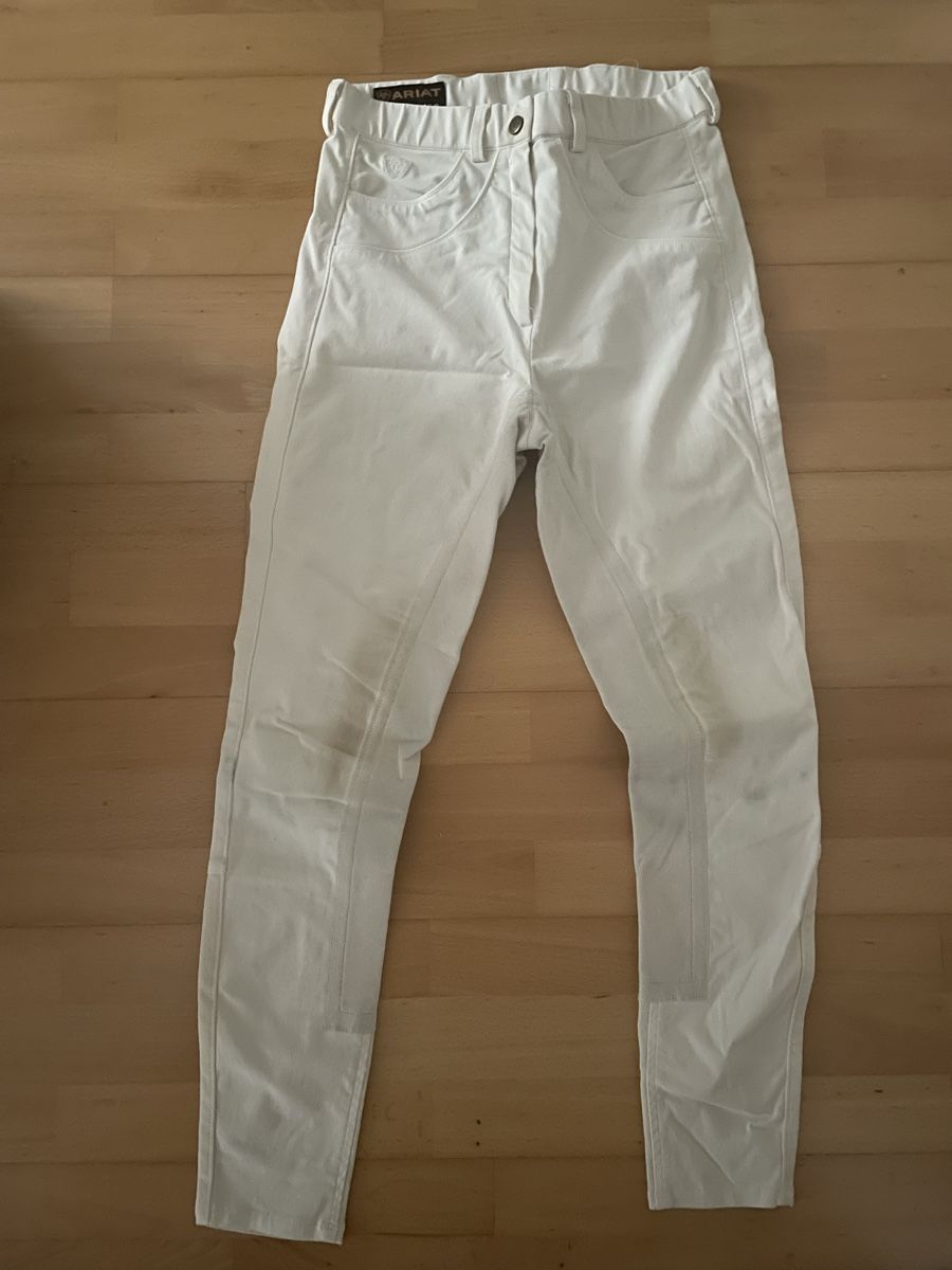 Hosen: Reithosen weiss Gr. 38 – Gebraucht aus Münchenstein von Kapris