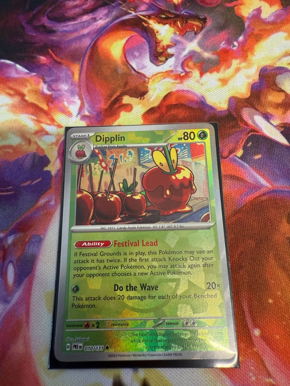 Pokémon Carte collezionabili: Dipplin (xPRE 010) / Pokeball / Prismatic Evolutions – Nuovo (secondo la descrizione) da Bülach venduto da CherryBlu