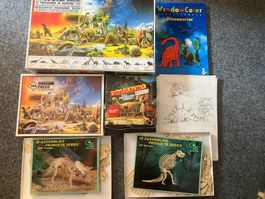 Saurier Material (Puzzle, Figuren, 3D Modelle, Vorlagen)