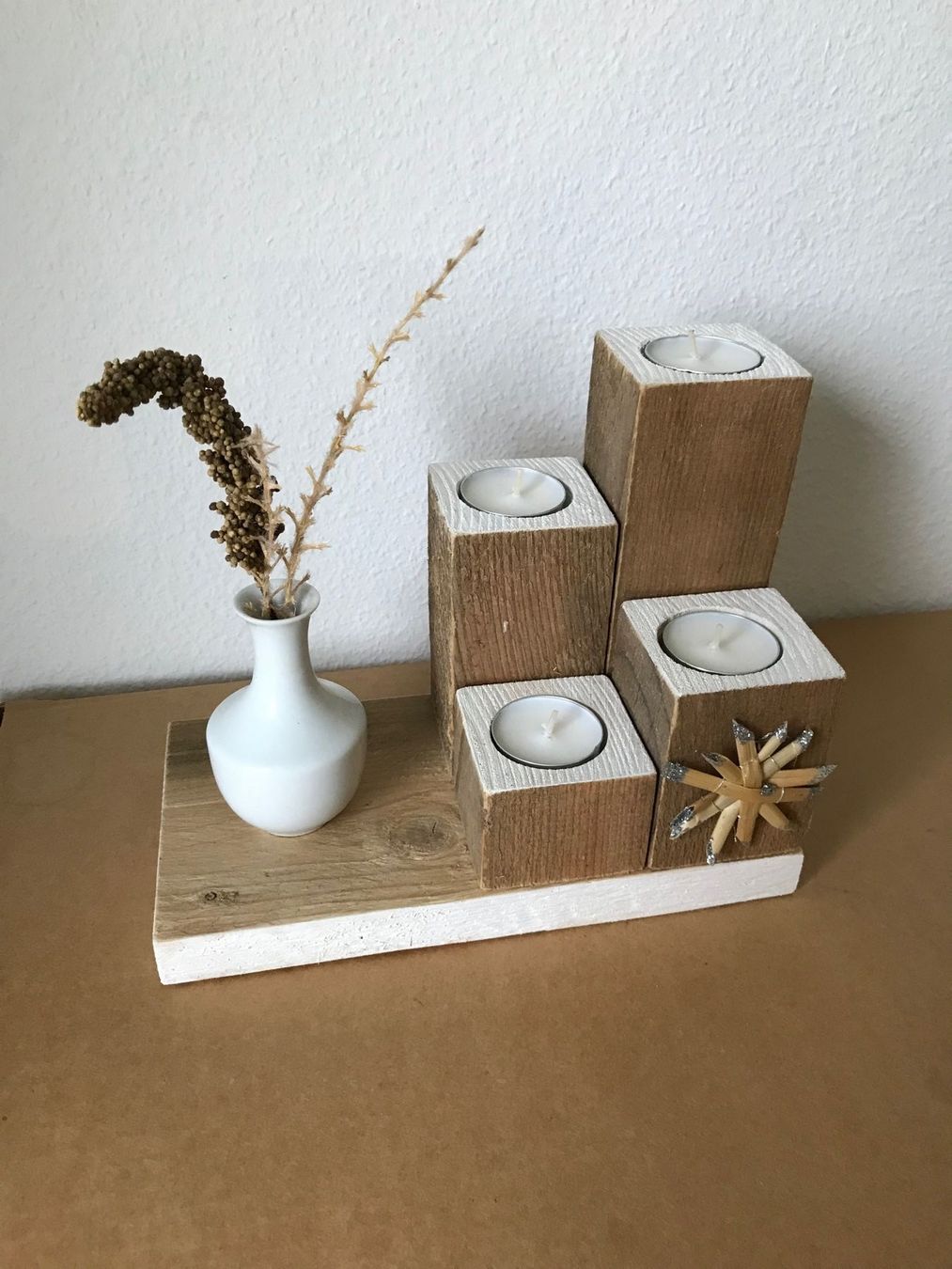Tutte le decorazioni: Moderner Adventskranz – Nuovo (secondo la descrizione) da Frauenfeld venduto da Koffer12