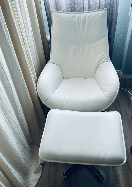 Sessel: Ledersessel Relax mit Hocker – Gebraucht aus Bolligen von Picasso79