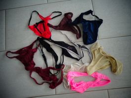 Kleiderpaket  Tangas 10 Stück Gr. XS