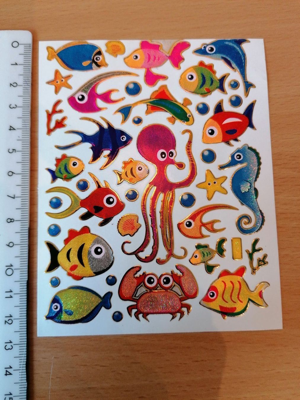 Aufkleber: Aufkleber Unterwasser Tiere 9 Bogen – Neu und originalverpackt aus Muri AG von goodmood17 1