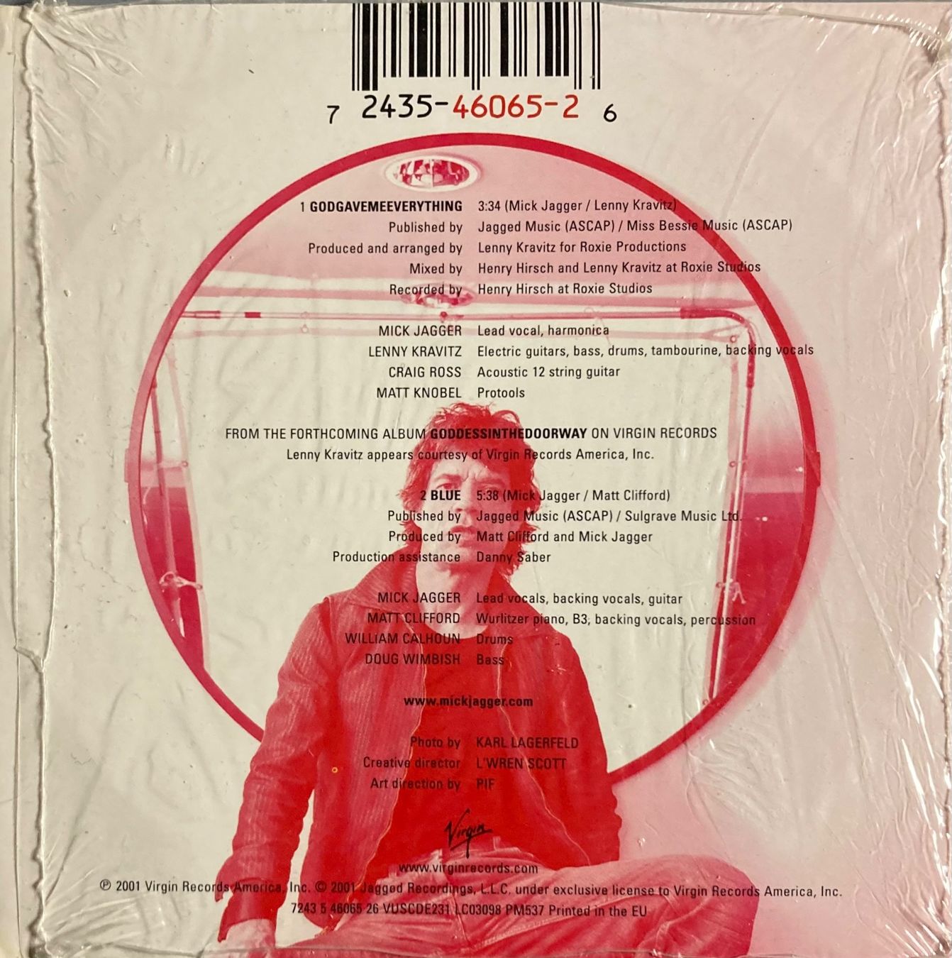 CD: MICK JAGGER - GODGAVEMEEVERYTHING – Usato da Poliez-Pittet venduto da Newtown-Records 1