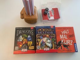 Kartenspiele Set: Dragons, Molthar, Halt Mal Kurz!