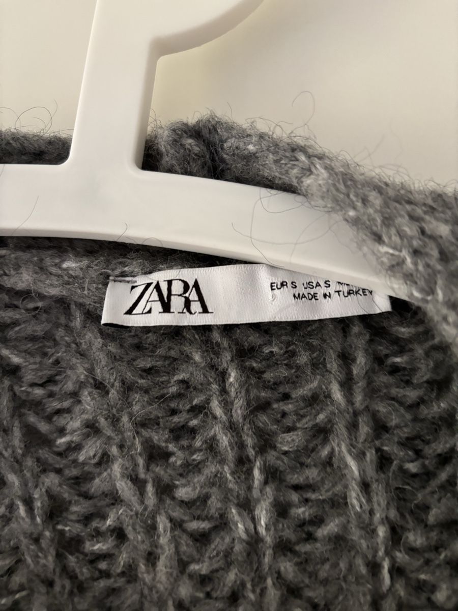 Zara Giacche: Zara lange Jacke grau S – Usato da Fribourg venduto da dafral 1