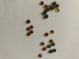 Hotfix Strasssteine Cognac 4 mm, 200 St