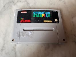 OPERATION STARFISH SPIEL FÜR SUPERNINTENDO
