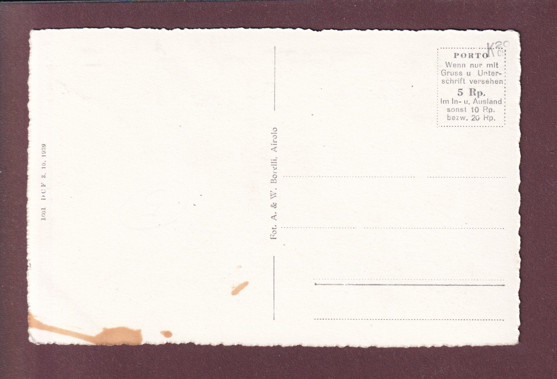 Cartoline postali: VALLE TREMOLA - Strada del Gottardo – Usato da Pully venduto da nicecards 1