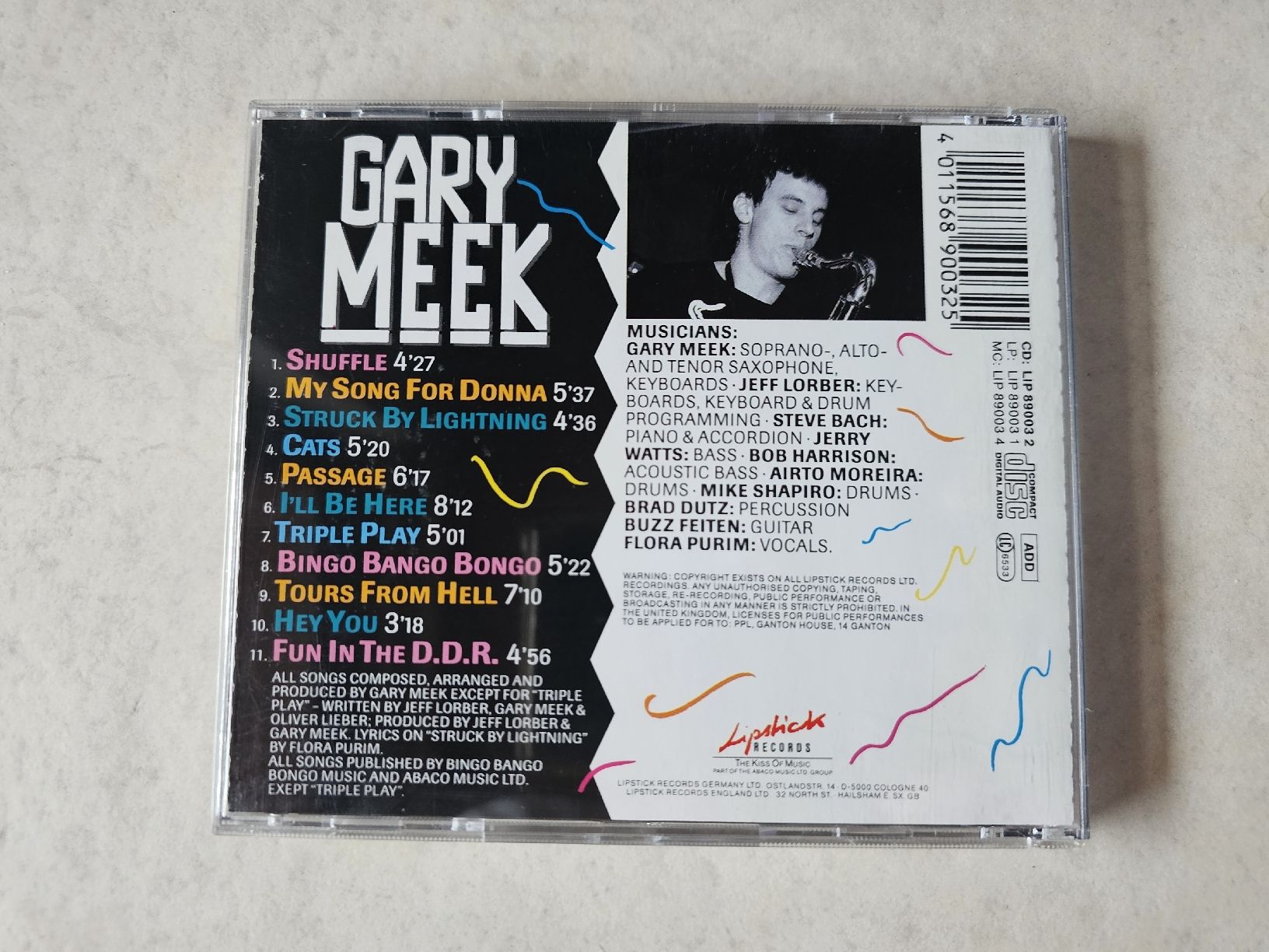 CD: Gary Meek  -  Gary Meek – Usato da Schneisingen venduto da backstore24 1