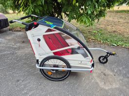 Kinderanhänger Leggero Vento Sui 89 Zweisitzer