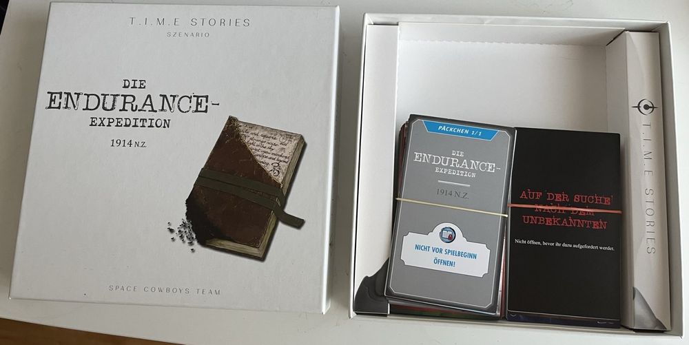 T.I.M.E Stories: Die Endurance-Expedition (espansione) – Gioco Da Tavolo In Tedesco, Scenario Avventura, 2-4 Giocatori, 12+ - 2