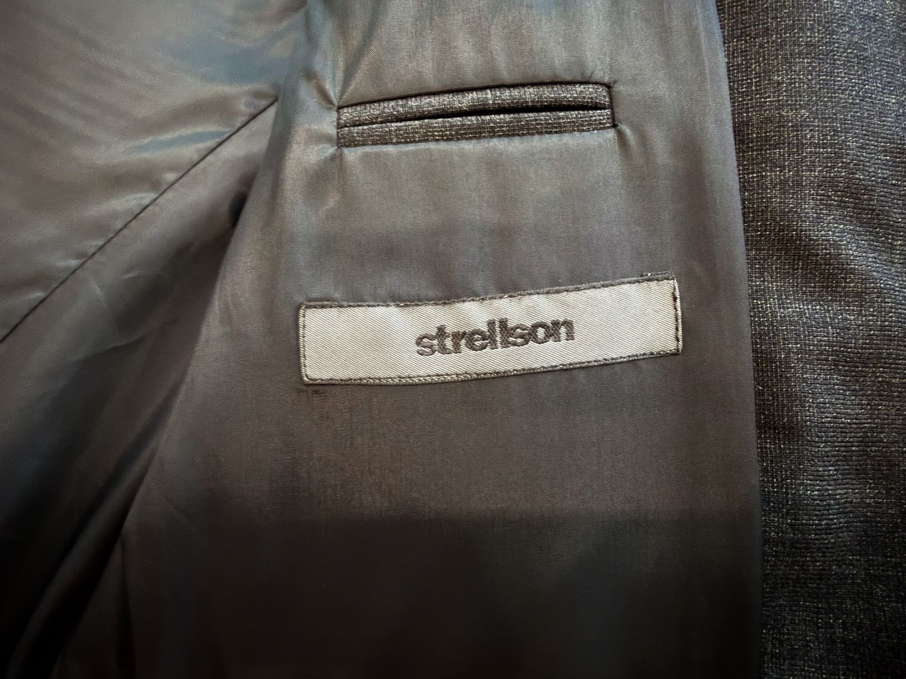 Strellson Giacche: Strellson Sakko Anthrazit Super 100 Schurwolle Gr. 48 – Usato da Dietikon venduto da Angy94 5