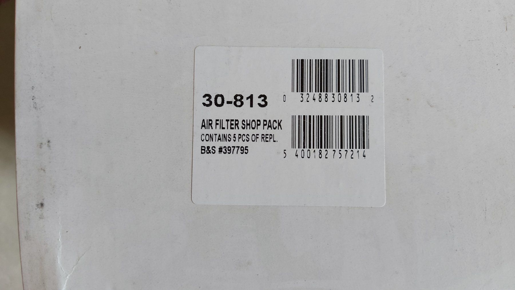 Ventilazione: Oregon 30-813 Air Filter Shop 5-Pack – Nuovo (secondo la descrizione) da Schönengrund venduto da nae_8cty