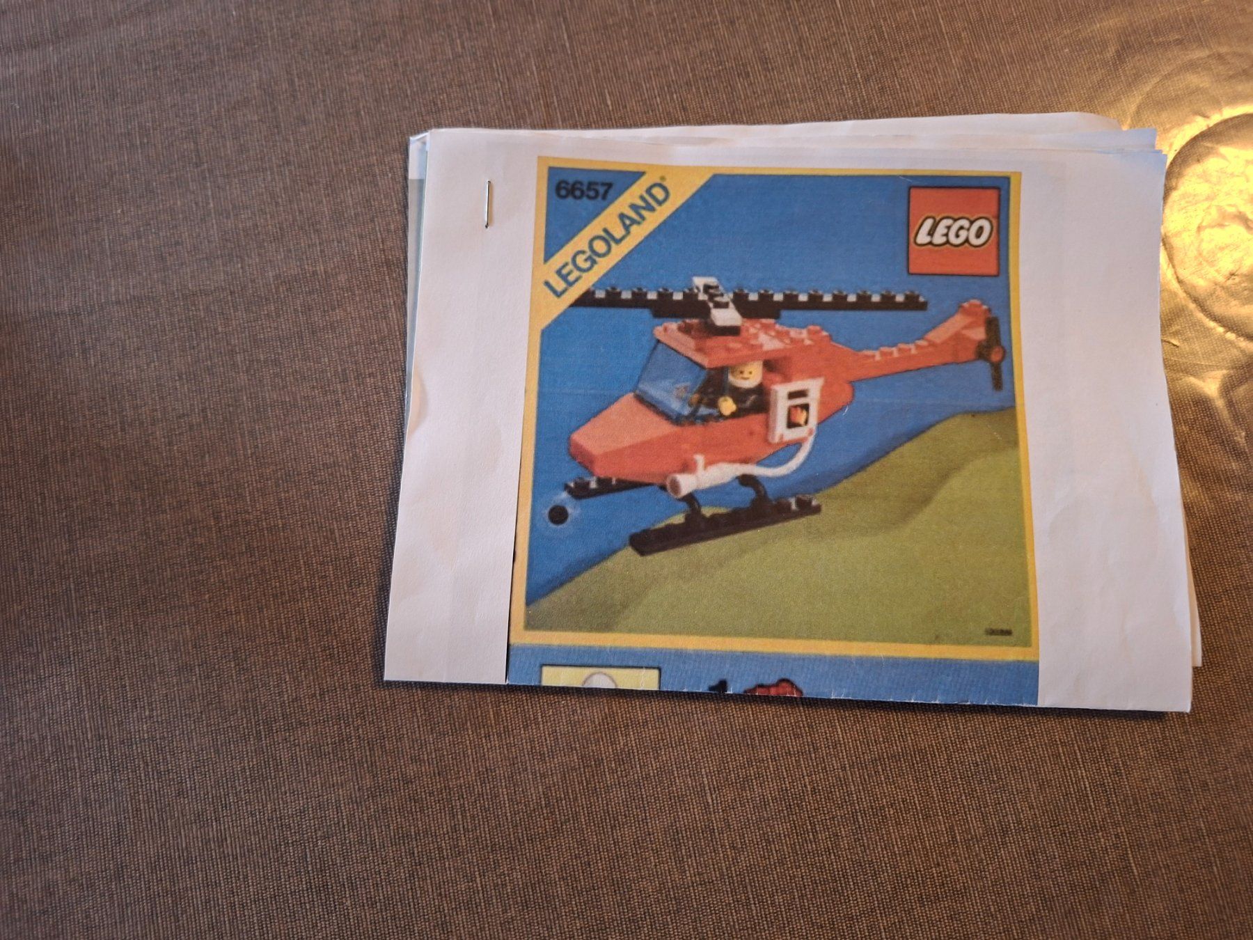 Lego Kit di costruzioni: Lego Hélicoptère Rouge Classique. – Usato da Montmollin venduto da islachat 4